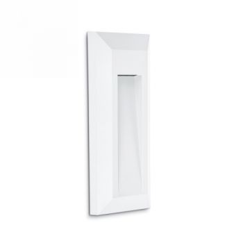 Spazio Wall Light 4487.7.31 Ozo Rect Downface - Ctc 1W White Colour Temperature Changing Led Footlight