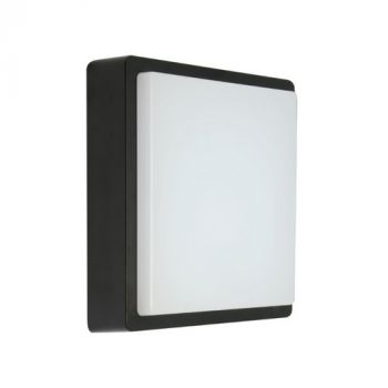Spazio WYN-4532.3030 Kwele Square Exterior Bulkhead 3000K 13W Black
