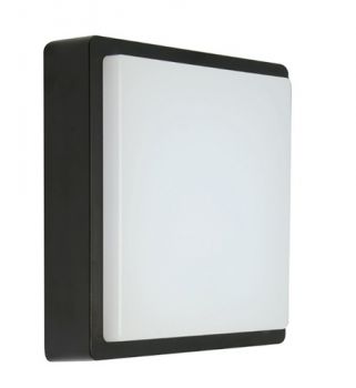 Spazio Wall Light 4532.4030, 4532.4031 Kwele Square Exterior Bulkhead 4000K 13W (Multiple Colours/Finishes)