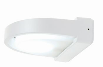 Spazio Outdoor Wall Light 4535/31, 4535/52 Alto Wall fitting with aluminium body and polycarbonate diffuser 20W (Multiple Colours/Finishes)