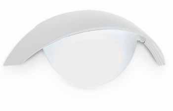 Spazio Outdoor Wall Light 4537/31 Arco Aluminium E27 Outdoor Light IP54 18W White