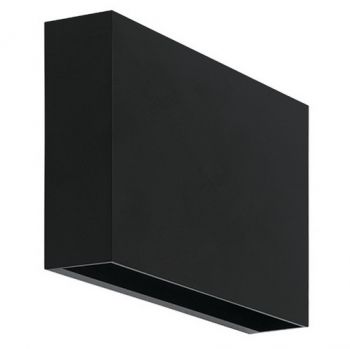 Spazio Outdoor Wall Light WYN-4549.1.3030 Capri Up And Down Exterior wall fitting 3000K 12W Black