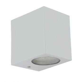 Spazio Outdoor Wall Light WYN-4556.1.50 Block P Downface wall fitting 10W Grey