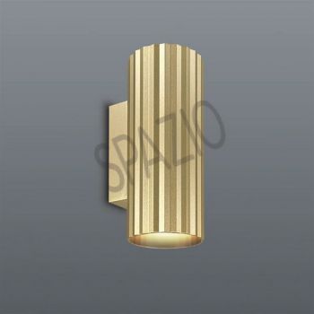 Spazio 4557.2.10 Matilda Up and down Wall fitting with aluminium body. Suitable for Gu10 LED's Sand Gold