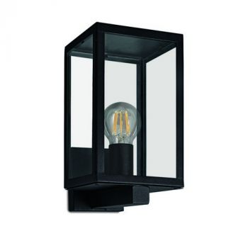 Spazio Wall Light 4562.30 Rubik Wall Fitting With 201 Stainless Steel Body And Tempered Glass Diffuser