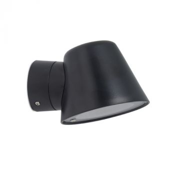 Spazio Wall Light 4607.30 Deli Exterior Gu10 Wall Fitting With Polycarbonate And Abs Body And Polycarbonate Diffuser.