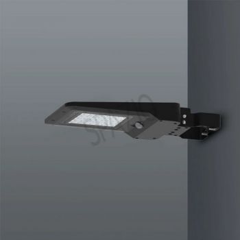Spazio 4615.0830 8W Sunstreet 940Lm Solar Powered street light with UV protected and fire-proof ABS and Polycarbonate body and polycarbonate diffuser Black