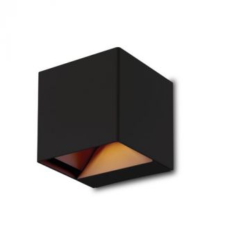 Spazio 4618.30, 4618.31 Split 3CCT, up and down exterior wall fitting with polycarbonate and ASB body and polycarbonate diffuser (Multiple Colours/Finishes)