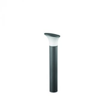 Spazio Bollard 4640.52 Athena Bollard 23W Anthracite With Aluminium Body And Polycarbonate Diffuser