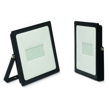 Spazio Floodlight 4647.30.40.30 KMT 30W aluminium body with tempered glass diffuser 4000K Black