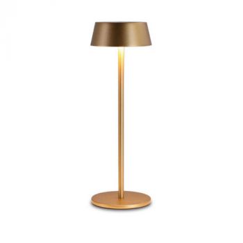 Spazio Table Lamp 4672.3031, 4672.3044 Lola Rechargeable, dimmable Table Fitting with aluminium body and acrylic diffuser 2W (Multiple Colour/Finishes)