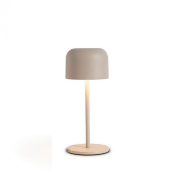 Spazio Table Lamp 4678.3032 Sushi 2W Rechargeable, touch dimmable table Fitting with aluminium body Sand