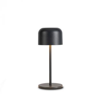Spazio Table Lamp 4678.3052 Sushi 2W Rechargeable, touch dimmable table Fitting with aluminium body Anthracite