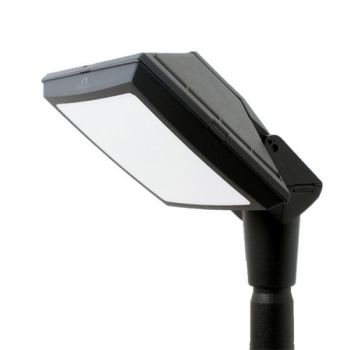 Spazio Street Light 4P2.000.G10.AYD4K Giorgio Pole top with shockproof resin body For 60mm pole entry 4x10W Black