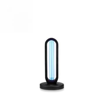 Spazio Table Lamp 5002.02 Virustron 4 Ultraviolet Gemicidal Lamp With Abs Body And Quartz Tube Disinfection Rate Utilising Uvc And Remote Control With 3 Time Settings