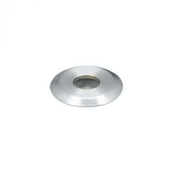 Spazio Ground Light 5107.1.30.39, 5107.1.40.39 Neo Small Buried fitting with 304 stainless steel body and glass diffuser 0.5W (Multiple Colours/Finishes)