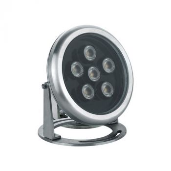 Spazio Garden Spike 5108.2.40.39 Wave 12W 1.5m Submersible fitting with 304 stainless steel body and glass diffuser 4000K