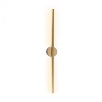 Spazio WYN-5242.10 Hidra Decorative, Ip44 Rated, Led Wall Fitting With Metal And Aluminium Body And Silicone Diffuser Gold