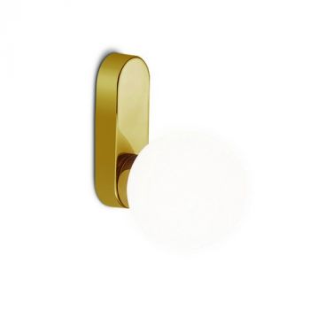 Spazio Wall Light 5278, 5278.30 Bubble Wall fitting 6W with opal glass shade (Multiple Colours/Finishes)