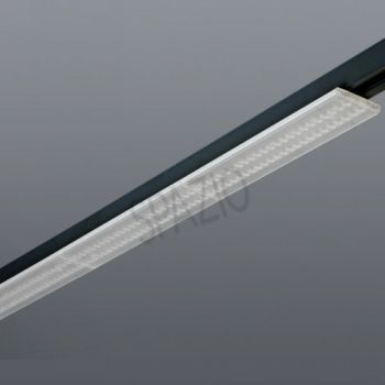 Spazio Track Light 7029.15CTC.30.T4 Ontrack colour temperature changing, LED, linear, 4 wire track fitting with metal body and PMMA diffuser Black