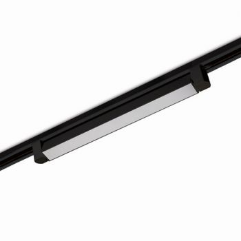 Spazio Track Light 7031.3030, 7031.3031 Spark Up 3 Wire Black 3 Wire Linear, Adjustable Track Fitting 20W (Multiple Colours/Finishes)