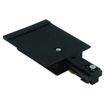 Spazio Track Light 7401.LE.30, 7401.LE.31 Live end for 3 wire recessed Track (Multiple Colours/Finishes)