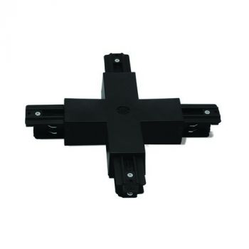 Spazio Track Light 7402.XJ.30, 7402.XJ.31 X joint for 4 wire square Track (Multiple Colours/Finishes)