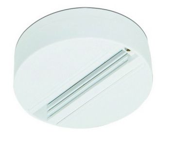 Spazio Track Light 7608.3W.31, 7608.3W.30 Ceiling Base For 3 Wire Track Adaptor (Multiple Colours/Finishes)