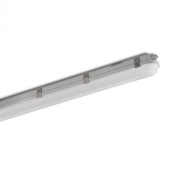 Spazio Ceiling Light 7820.4060 Powerproof 60W Integrated LED vapourproof fitting with polycarbonate body and diffuser 60W