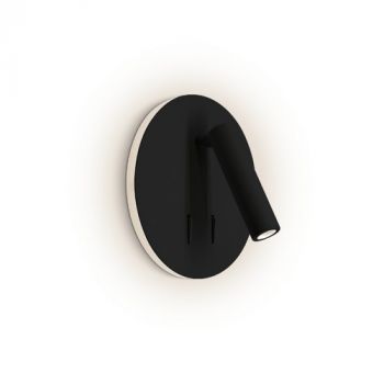 Spazio Wall Light 8289/3030, 8289/3031 Spin Round bedside fitting 3W / 7W 3200K (Multiple Colours/Finishes)