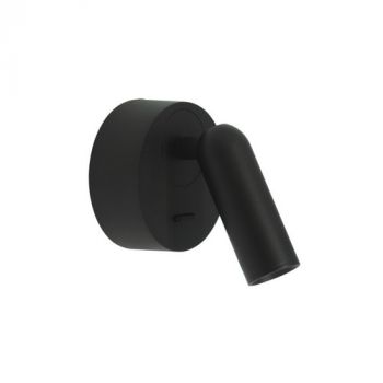 Spazio Wall Light 8291.3030, 8291.3031 Hilton Round Compact LED reading Light in metal 3W (Multiple Colours/Finishes)