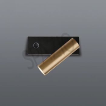 Spazio Wall Light 8296.3030, 8296.3031 Prince reading IT square interior, dimmable, adjustable LED reading light (Multiple Colours/Finishes)