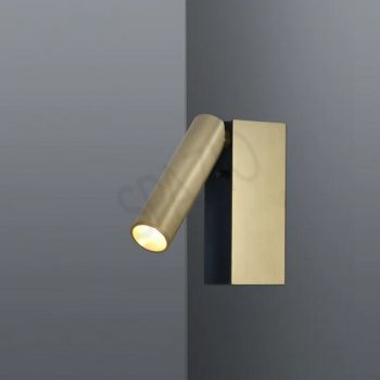 Spazio 8299.3010, 8299.3030, 8299.3031 Time Up Decorative reading light with aluminium and metal body and adjustable LED spot (Multiple Colours/Finishes)