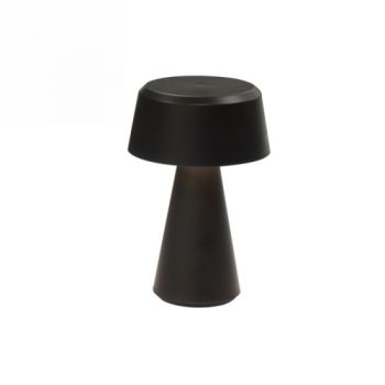 Spazio Table Lamp 8486.30, 8486.31 Montego Black Rechargeable Table Fitting With Abs Body And Diffuser 3W (Multiple Colours/Finishes)