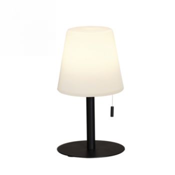 Spazio Table Lamp 8487.30, 8487.31 Bijoux Black Step Dimmable, Rechargable Table Fitting 2.5W (Multiple Colours/Finishes)