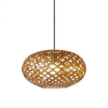 Spazio Pendant Lights 8569.500 Poppy with plywood, 3m suspension 500mm