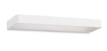 Spazio Wall Light 8599.2 Mila Large Wall Fitting With Aluminium Boday And Acrylic Diffuser, Includes Led Driver