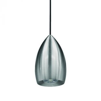 Spazio Pendant Lights 8669.18, 8669.30 Uovo 10W with metal shade 3m suspension (Multiple Colours/Finishes)