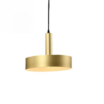 Spazio Pendant Lights 8675.10, 8675.30 Sombré Gold Decorative Fitting with metal body and shade. 3 meter suspension Max.60W (Multiple Colours/Finishes)