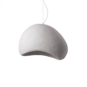 Spazio 8678.800.31 Cloud Pendant 800Mm  Interior Pendant With Fibre Glass Shade And 3M Suspension. White
