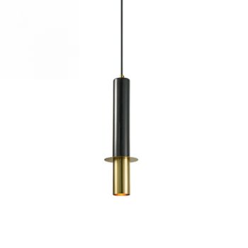 Spazio Pendant Lights 8699.4 Ibiza - Gu10 Interior Fitting With Metal Base And Marble Body With A Gu10 Lamp Base. 3m Suspension IP20 Black Marble/Gold