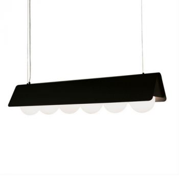 Spazio Linear Pendant Lights 8702.30, 8702.31 All over again 6 light linear interior Fitting 2.5m suspension 230V (Multiple Colour/Finishes)