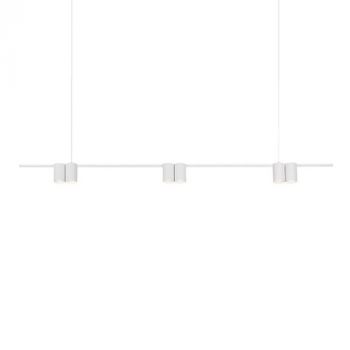 Spazio Pendant Lights WYN-8712.3 Occhio 6 X 10W 6 Linear Aluminium White