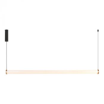 Spazio Pendant Lights 8714.3010, 8714.3030 Now 36W Linear, dimmable LED pendant with aluminium body and polycarbonate diffuser (Multiple Colours/Finishes)