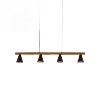 Spazio LED Profile 8726.30 Mirai Interior linear pendant with 4 Gu10 light sources