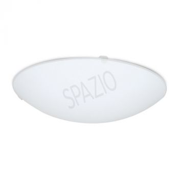 Spazio Ceiling Light 8902/3161 Vista RoundWhite/ Glass  Surface Mount 60W Opal