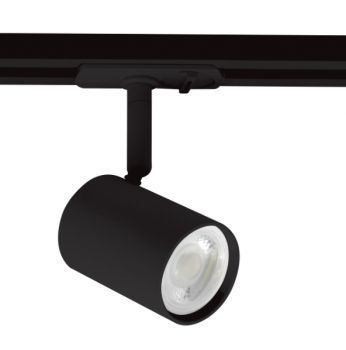 Spazio Track Light 8911.30, 8911.31 10W Pulse 3 Wire track spot with aluminium body, includes 3 wire track adaptor (Multiple Colours/Finishes)