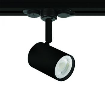Spazio Track Light 8911.30T4, 8911.31T4 10W Pulse 4 Wire track spot with aluminium body, includes 4 wire track adaptor (Multiple Colours/Finishes)