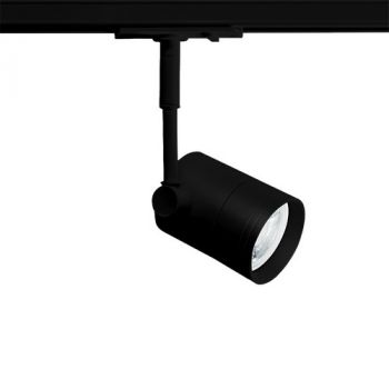 Spazio Track Light 8916.10.30T4, 8916.10.31T4 Trouble 4 Wire track spot with aluminium body, includes 4 wire track adaptor 10W (Multiple Colours/Finishes)