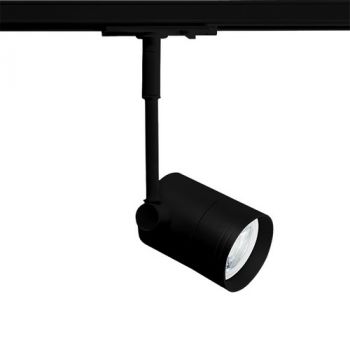 Spazio Track Light 8916.20.30, 8916.20.31 Trouble 3 Wire track spot with aluminium body, includes 3 wire track adaptor 10W (Multiple Colours/Finishes)